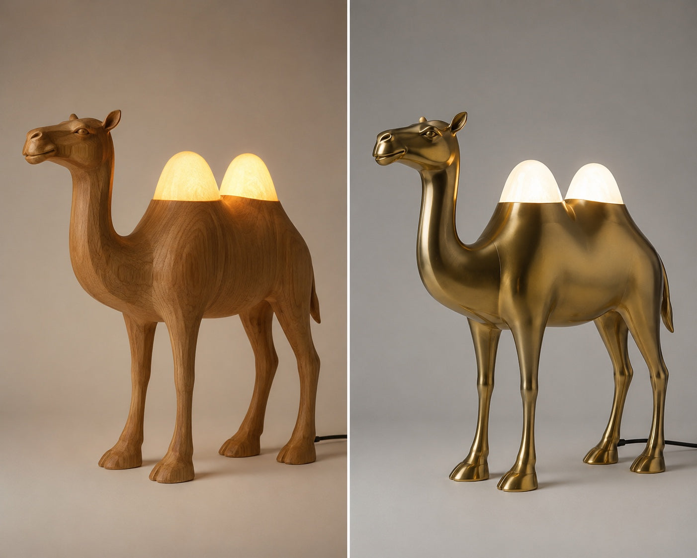Sculptural light.